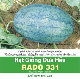 Hạt giống Dưa hấu 331 - Gói 10 hạt