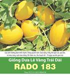 Hạt giống Dưa lê thơm vỏ vàng Hoàng Gia 365 - Gói 1gr