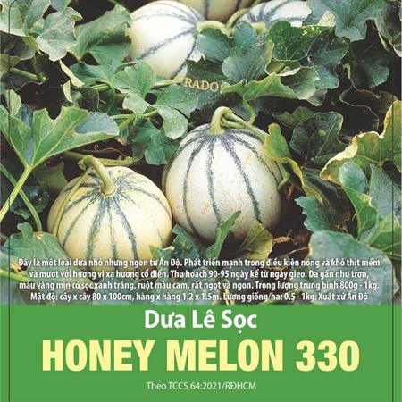 Hạt giống Dưa lê sọc HONEYMELON 330 - Gói 1gr