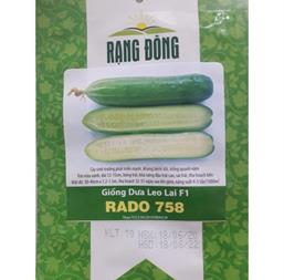 Hạt giống Dưa leo lai F1 Rado 758- Gói 10gr
