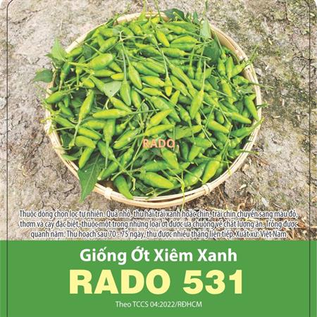 Hạt giống Ớt xiêm rừng Rado 377 - Gói 5Gr