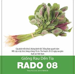 Hạt giống Rau dền tiều - Dền tía - Gói 100Gr