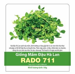 Hạt giống Rau mầm đậu Hà Lan - Gói 1Kg