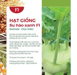 Hạt giống Su hào xanh 5gr